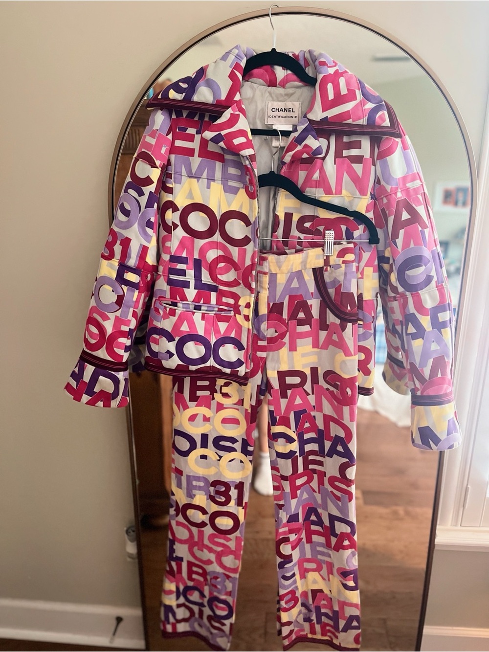 Chanel 2000s Multicolored Rue Cambon Matching Set